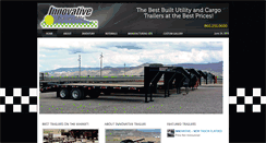 Desktop Screenshot of innovativetrailersales.com